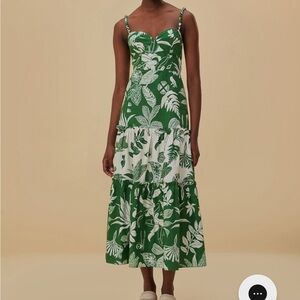 Farm Rio Green Dress